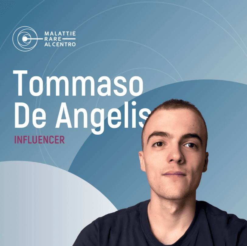 Tommaso de Angelis per Malattie Rare al Centro